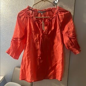 Red BCBGMAXAZRIA Women's Top